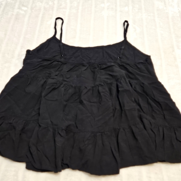 George Babydoll Style Ruffled Tank Top - Picture 11 of 11